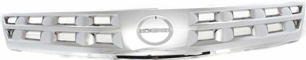 Grille for Nissan Murano 2003-2005, Chrome Shell and Insert Replacement