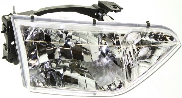 Headlight Assembly for 2001-2002 Nissan Quest, Right (Passenger) Side, Halogen, Replacement