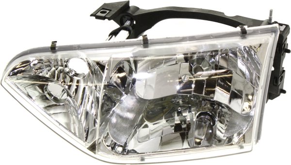 Headlight Assembly for Nissan Quest 2001-2002, Left (Driver), Halogen, Replacement