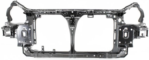 Radiator Support Assembly for Nissan Altima 2002-2006, Black, Plastic with Steel Construction, Replacement