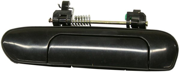 Front Exterior Door Handle for Nissan Altima 1998-2001, Left (Driver), Smooth Black, without Keyhole, Replacement