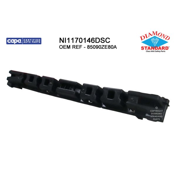 2007 - 2012 Nissan Sentra Rear Bumper Absorber