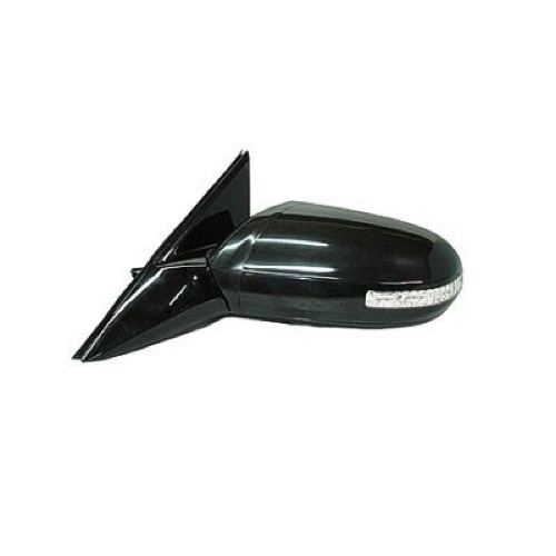 Right (Passenger) Outside Side View Mirror Assembly for 2009 - 2014 Nissan Maxima w/Power, Heated, Premium & Sports Package, Memory, Signal Light,  963019N81A, Replacement