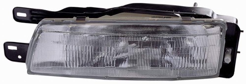 Left (Driver) Headlight Assembly for 1990 - 1992 Nissan Stanza, Front Replacement Housing/Lens/Cover, Composite,  B606065E00, Replacement
