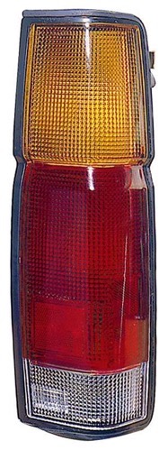 Left (Driver) Tail Light Lens for 1986 - 1997 Nissan Pickup, Side Replacement without Dual Rear Wheels,  2652601G00, Replacement