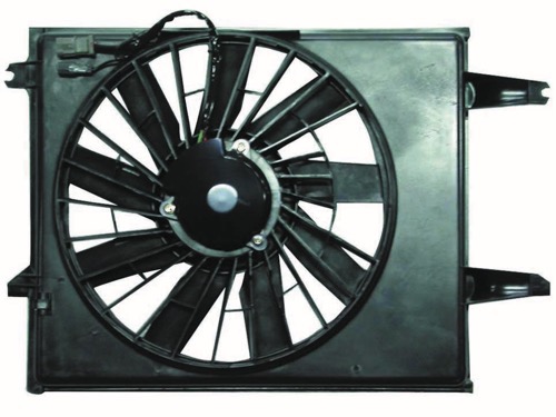 Radiator Cooling Fan Assembly for 1993 - 1995 Nissan Quest Engine, Includes Motor, Fan, Blade, Standard Duty,  214810B701, Replacement