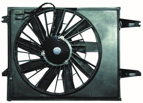 Radiator Cooling Fan Assembly for 1993 - 1995 Mercury Villager Engine, Includes Motor, Fan, Blade; Heavy Duty,  F3XY8C607BB, Replacement