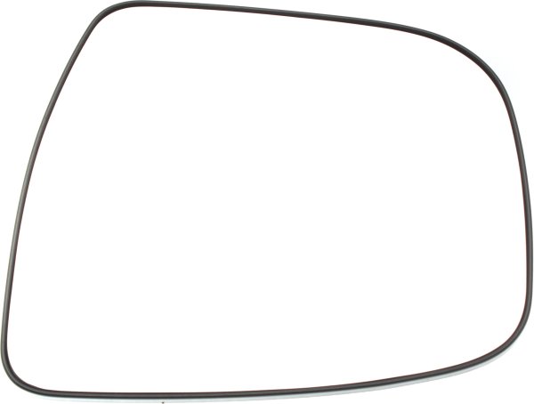 Mirror Glass for Nissan Juke 2015-2017, Left (Driver) Side, Non-Heated, with Backing Plate, Replacement