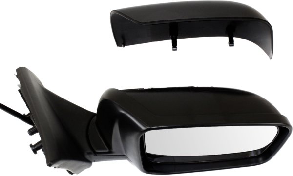 Power Heated Paintable Manual Folding Mirror for Nissan Rogue 2008-2013, Rogue Select 2014-2015, Right (Passenger) Side, Replacement