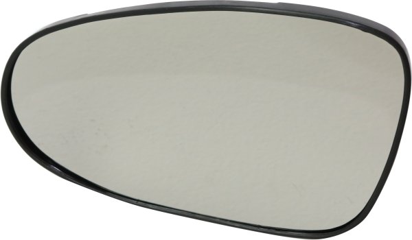 Mirror Glass for Nissan Altima 2002-2006, Left (Driver), Non-Heated, with Backing Plate, Replacement