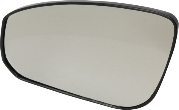 Heated Mirror Glass for Nissan Maxima 2004-2008, Left (Driver) with Backing Plate, Replacement