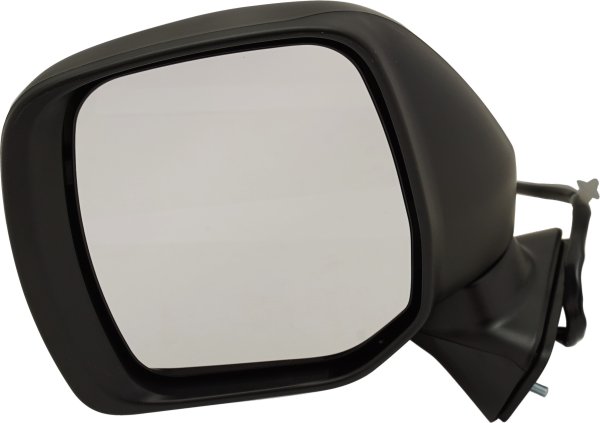 Power Mirror for Nissan Quest 2011-2017, Left (Driver), Manual Folding, Heated, Paintable, without Signal Light, Replacement