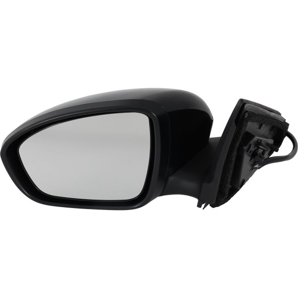 Power Heated Mirror for Nissan Sentra 2020-2021, Left (Driver), Manual Folding, Paintable, with Signal Light, Replacement