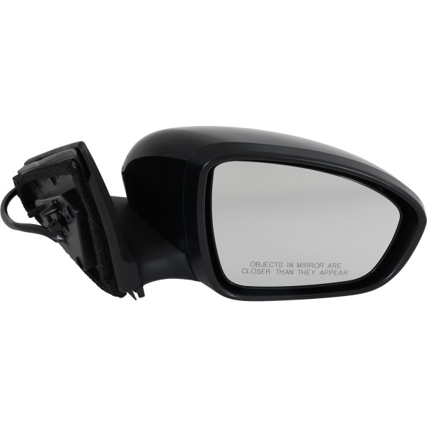 Power Mirror for Nissan Sentra 2020-2021, Right (Passenger) Side, Manual Folding, Heated, Paintable, with Signal Light, Replacement