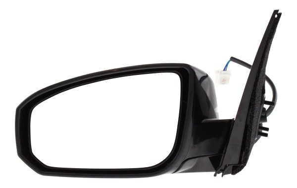 Power Mirror for Nissan Maxima 2004-2008, Left (Driver), Manual Folding, Non-Heated, Paintable, w/o Memory, Replacement