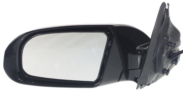 Power Mirror for Nissan Maxima 2009-2014, Left (Driver), Manual Folding, Non-Heated, Paintable, with Signal Light, without Memory, S Model, without Premium and Limited Edition Package, Replacement
