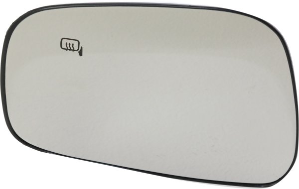 Replacement Heated Mirror Glass for Nissan Frontier 2005-2021/Pathfinder 2005-2012 Left (Driver), with Backing Plate for LE, SE, SE Off-Road, Silver Edition Models