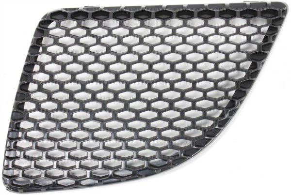 Grille Insert for 2004-2008 Pontiac Grand Prix, Left (Driver), Textured Black Plastic Shell and Insert, Fits Base, GT, GT1, GT2, GTP Models, Replacement