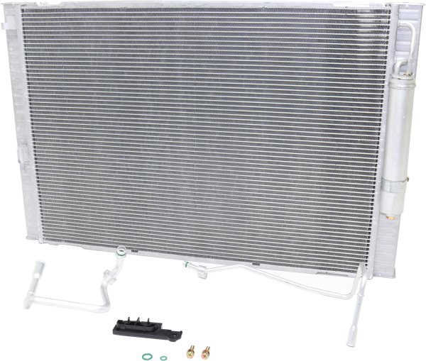 Radiator and A/C Condenser Combo for Infiniti G37 2008-2013, Nissan 370Z 2010-2020, Auto Trans, Replacement
