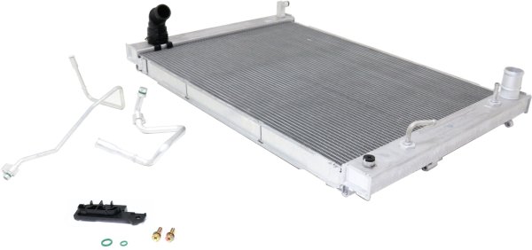 Radiator and A/C Condenser Combo for Infiniti G37 2008-2013, Nissan ...