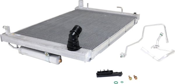 Radiator and A/C Condenser Combo for Infiniti G37 2008-2013, Nissan ...