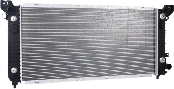 Radiator for Chevrolet Silverado 1500 (2014-2018), Suburban (2015-2016), including 2019 Silverado 1500 Limited, 5.3L/6.2L with Engine Oil Cooler, Tow Package, Replacement