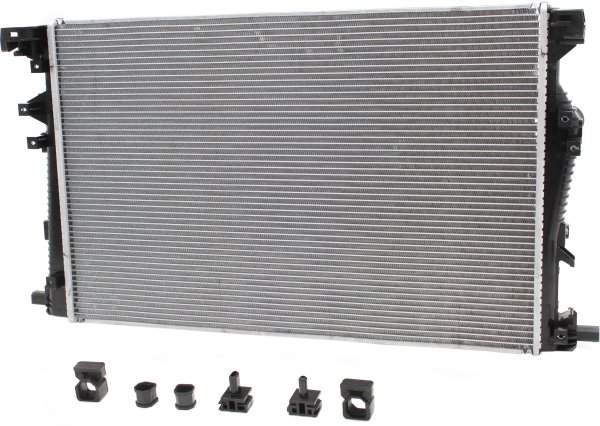 Radiator for Jeep Cherokee 2014-2018, 2.4L/3.6L Engine, Single Fan, Replacement