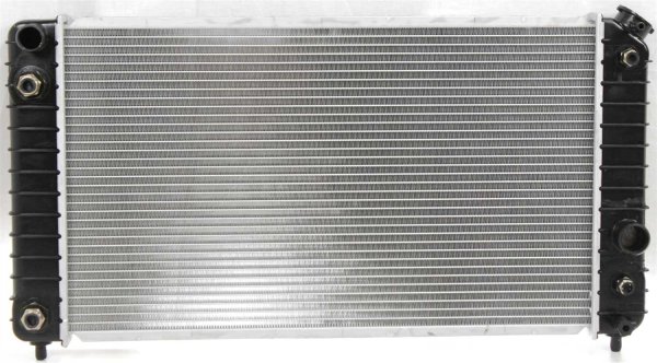 Radiator for Chevrolet S10/Blazer (1996-2005), 4.3L Engine with Integrated Oil Cooler, Replacement