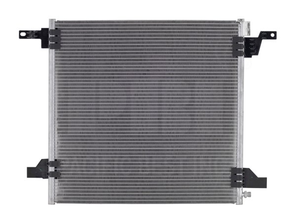 A/C Condenser for Mercedes Benz Ml320 1998 - 2000, Original Outlet Connection Design, To 12-99;  1638300070, Replacement