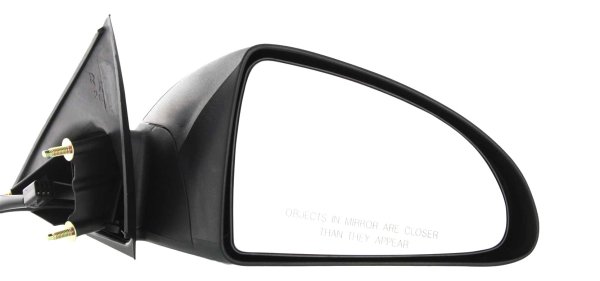 Power Mirror for Pontiac G6 2005-2009 Sedan, Right (Passenger), Manual Folding, Non-Heated, Textured, Replacement