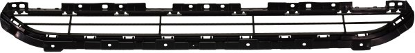Front Bumper Grille for Audi Q3 2016-2018, Lower, Textured Black, 1-Piece Bumper, Replacement