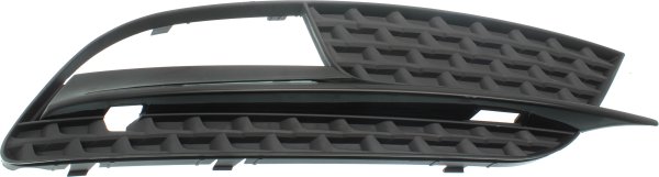 Fog Light Cover for Right (Passenger) Side, Audi A5 2012-2017, Outer, Without Adaptive Cruise Control and S-Line Package, Convertible/Coupe 2013-2017, Replacement