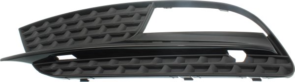 Fog Light Cover for Audi A5 2012-2017, Left (Driver) Side, Outer, without Adaptive Cruise Control & S-Line Package, Convertible/Coupe 2013-2017, Replacement