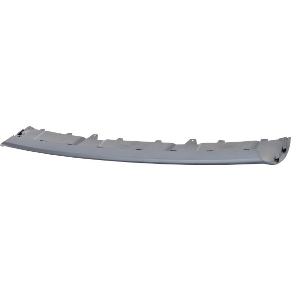 Front Bumper Molding Skid Plate for Audi Q3 2016-2018, Painted Silver Gray, 1-Piece Bumper, Replacement
