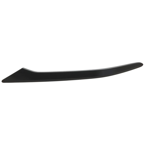 Front Bumper Molding for Acura MDX 2022-2024, Left (Driver), Gloss Black, 3.5L Engine, Replacement