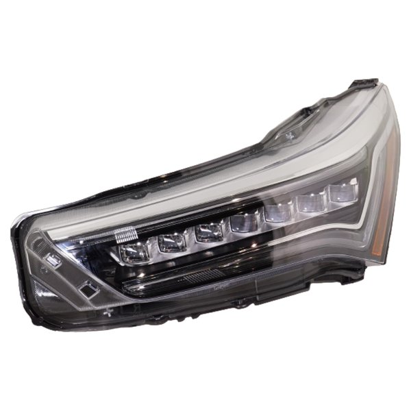 LED Headlight Assembly for Acura RDX 2019-2021, Left (Driver) Side, Suitable for Base/Elite/Technology Models, Without Adaptive Headlight Feature, Replacement