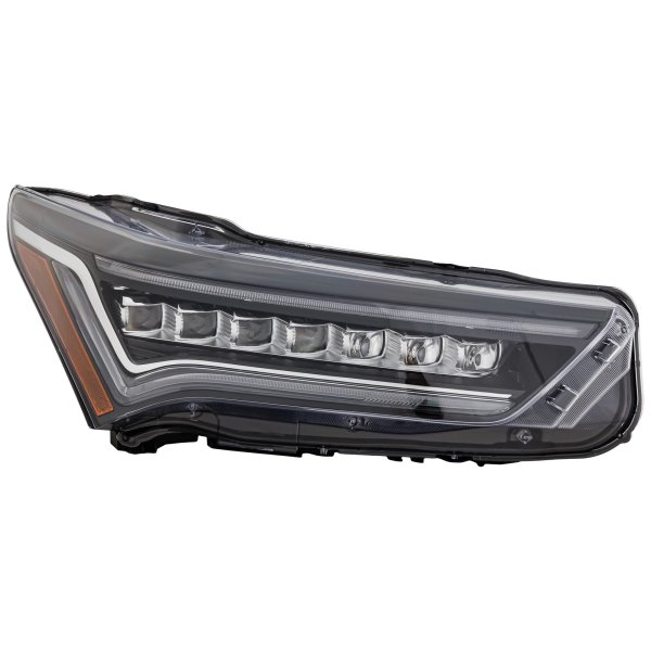 LED Headlight Assembly for Acura RDX 2019-2023, Right (Passenger), A-Spec/A-Spec Advance/Platinum Elite/Advance/Base/Elite/Technology Models, without Adaptive Headlight, Replacement