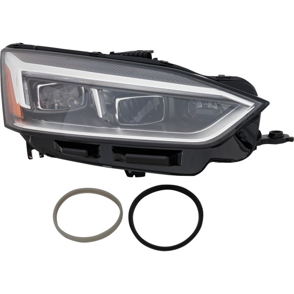 LED Headlight Assembly for Audi A5 Quattro/A5 Sportback/S5/S5 Sportback, Right (Passenger) Side, Fit 2018-2019, Coupe/Hatchback Model, Replacement