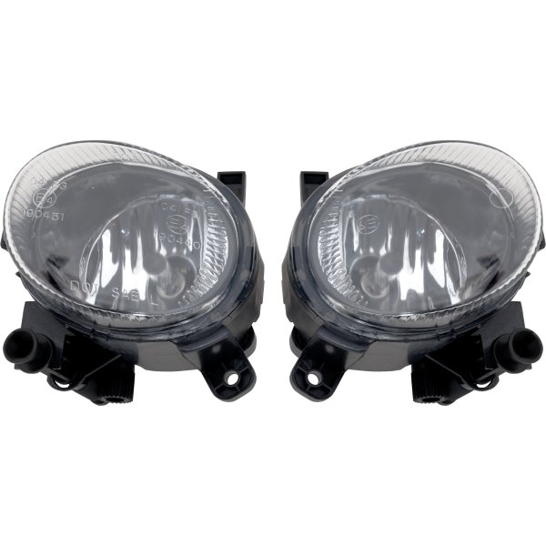 Fog Light Assembly for Audi A4 Quattro 2009, A5/S5 2008-2012, Halogen, Clear Lens, Right (Passenger) and Left (Driver), Replacement