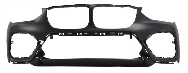 Front Bumper Cover for BMW X3 2018-2021, XLine 30I Model, Primed (Ready to Paint), without M Sport Package, with Park Assist Sensor Holes, without Park Assistant Plus, Replacement