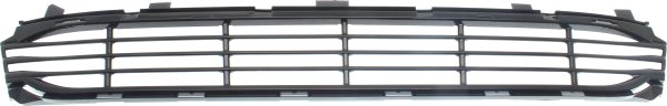Front Bumper Grille for BMW 7-Series 2016-2019, Center Position, Without M Package, With Executive Package, Without Active Cruise Control, Replacement