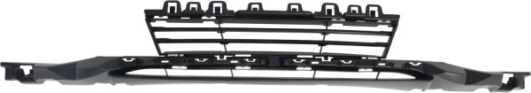 Front Bumper Grille for BMW 3-Series 2016-2019, Textured Black, Sedan 2013-2018/Wagon, excludes M Sport Package & Active Cruise Control, Replacement