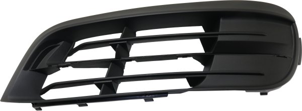 Fog Light Cover for BMW 5-Series 2014-2016, Left (Driver) Outer Side Bumper, Standard, Without M Package and Fog Light Hole, Sedan, Replacement