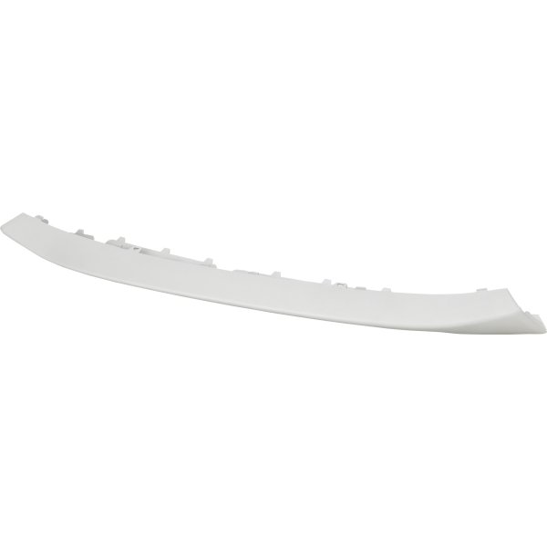 Front Bumper Molding for BMW X1 2013-2014, Lower Section, Painted Silver, without M Sport Line, X-Line, Replacement