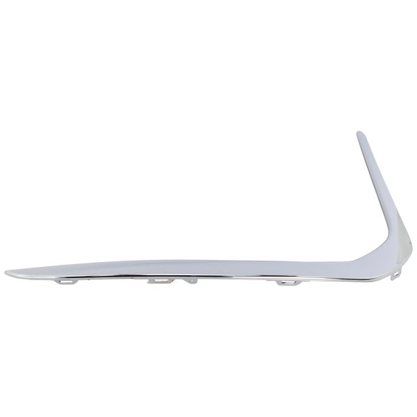 Front Bumper Molding for BMW 7-Series 2020-2022, Left (Driver) Side, Lower, Chrome Finish, without M Package, with Luxury Package, Compatible for Non-Hybrid 2020-2021/ Hybrid Models, Replacement