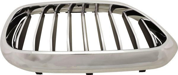 Grille for BMW 5-Series 2017-2020, Right (Passenger) Side, without M and Luxury Packages, Sedan, Replacement Applicable to: 520i, 530i, 540i, M550i.
