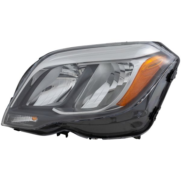 Headlight Assembly for Mercedes-Benz GLK-Class 2013-2015, Left (Driver), Halogen, Replacement