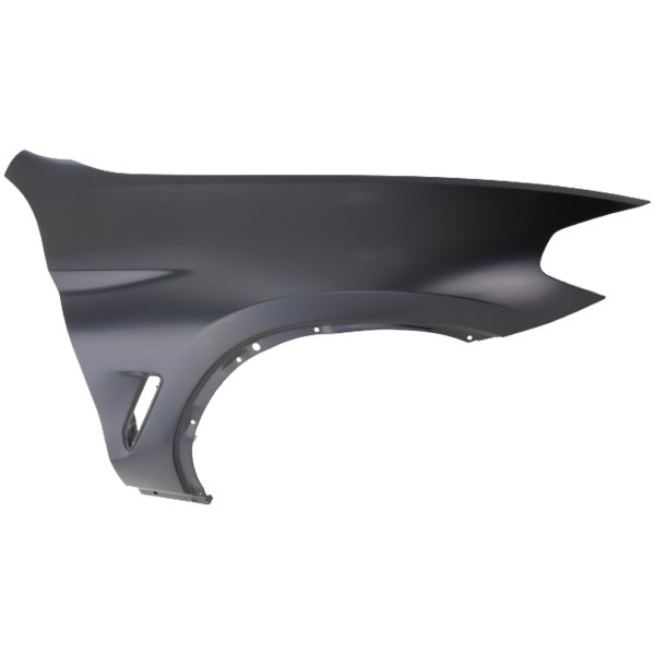 Front Fender Right (Passenger) for BMW X3 (2018-2023) and X4 (2019-2021), 30I/M40I Models, Primed (Ready to Paint), Aluminum, Replacement