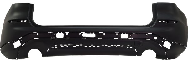 Rear Bumper Cover for BMW X3 2018-2021, Primed (Ready to Paint), 30I Models, Luxury Line, Without M Sport Package, Without Park Assist Sensor Holes, Without Trailer Hitch, Replacement