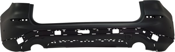Rear Bumper Cover for BMW X3 2018-2021, 30I Models, Luxury Line, Without M Sport Package, Primed (Ready to Paint), With Park Assist Sensor Holes, Without Trailer Hitch, Replacement